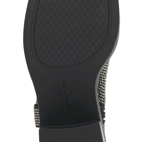 Jessica Simpson Womens Ceridwen Satin Block Heel Ankle Boots - Picture 6 of 9